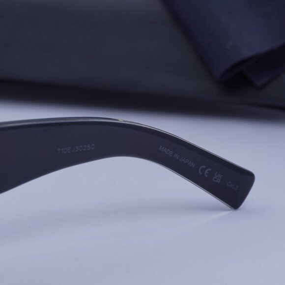 Saint Laurent SL660/F 001 Rectangle Sunglasses - Black - Picture 11 of 11